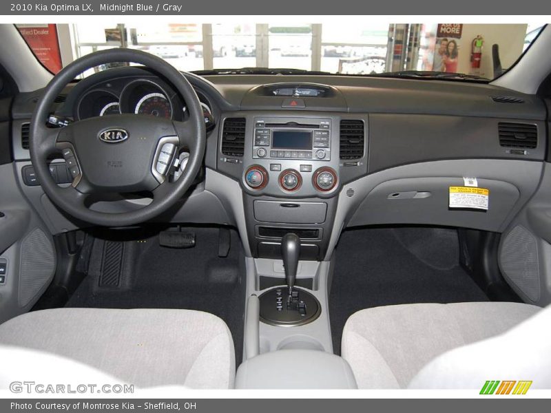 Midnight Blue / Gray 2010 Kia Optima LX