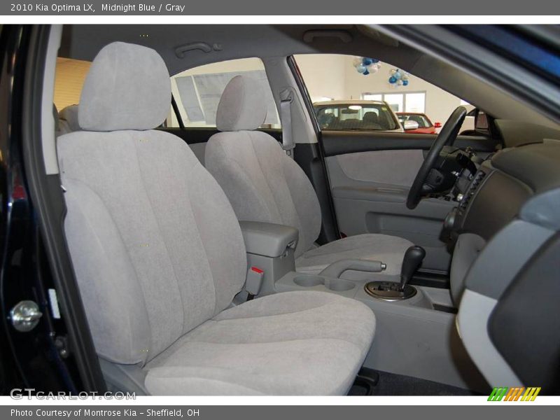 Midnight Blue / Gray 2010 Kia Optima LX