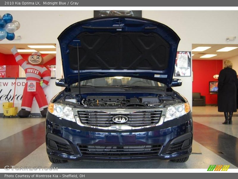 Midnight Blue / Gray 2010 Kia Optima LX