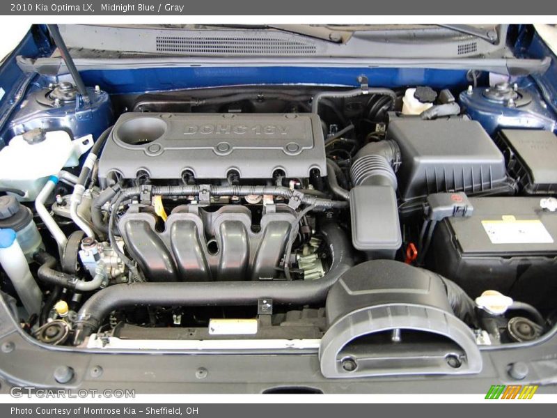 Midnight Blue / Gray 2010 Kia Optima LX