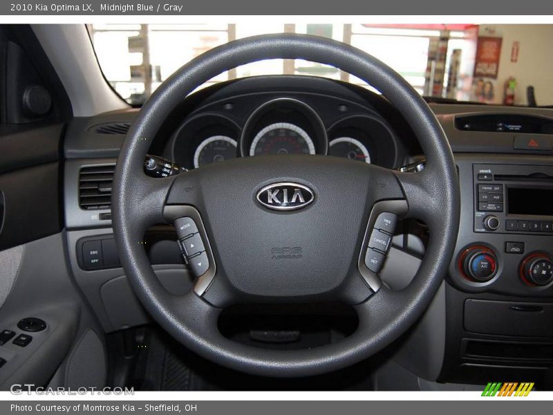 Midnight Blue / Gray 2010 Kia Optima LX