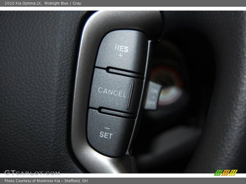 Midnight Blue / Gray 2010 Kia Optima LX