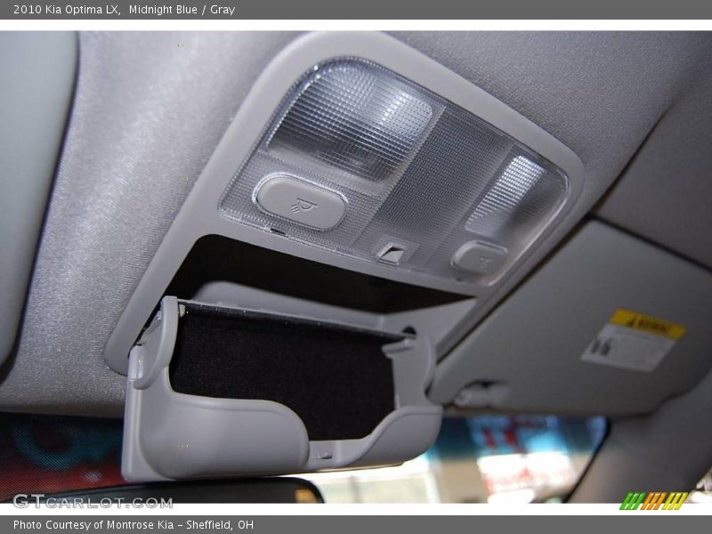 Midnight Blue / Gray 2010 Kia Optima LX