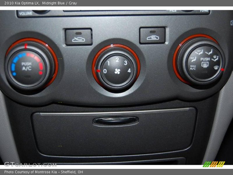 Midnight Blue / Gray 2010 Kia Optima LX