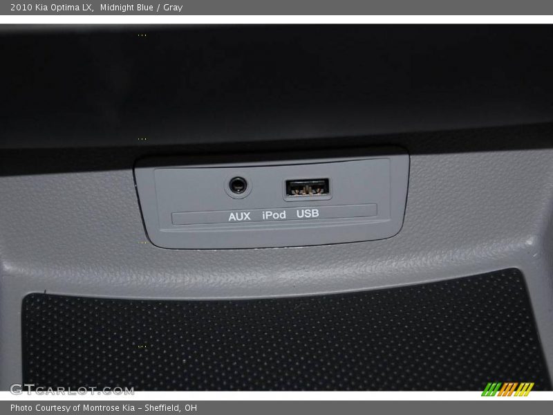 Midnight Blue / Gray 2010 Kia Optima LX