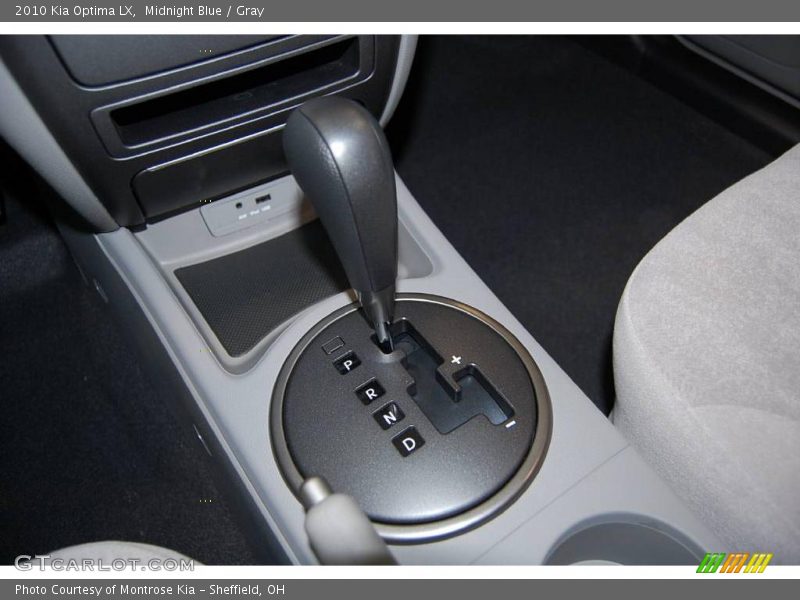 Midnight Blue / Gray 2010 Kia Optima LX