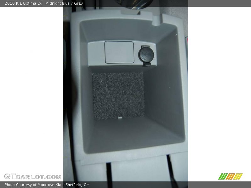 Midnight Blue / Gray 2010 Kia Optima LX