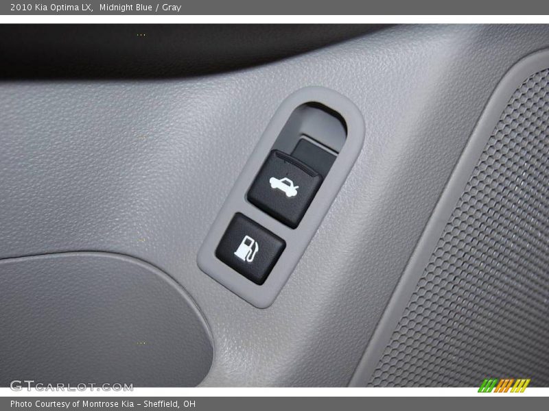 Midnight Blue / Gray 2010 Kia Optima LX