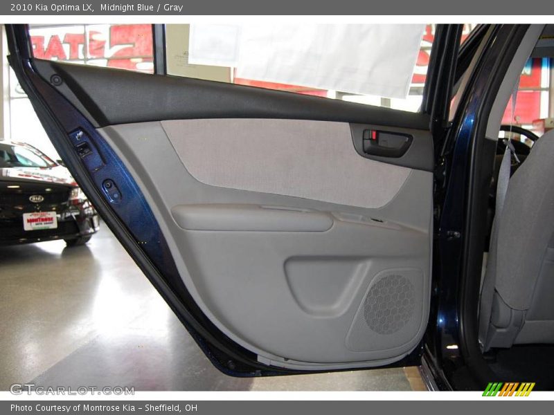Midnight Blue / Gray 2010 Kia Optima LX