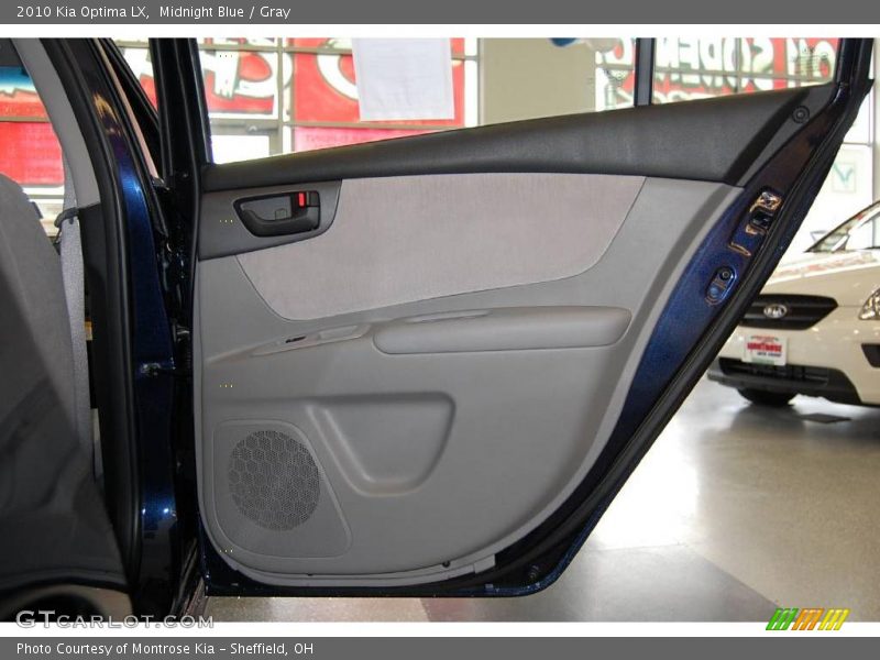 Midnight Blue / Gray 2010 Kia Optima LX