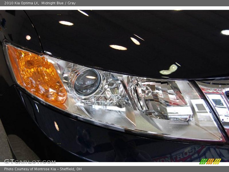 Midnight Blue / Gray 2010 Kia Optima LX