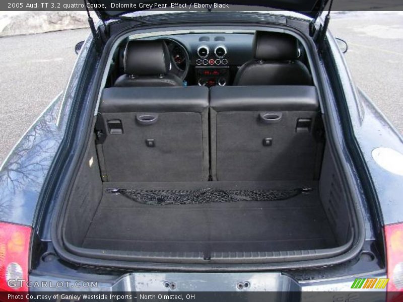 Dolomite Grey Pearl Effect / Ebony Black 2005 Audi TT 3.2 quattro Coupe