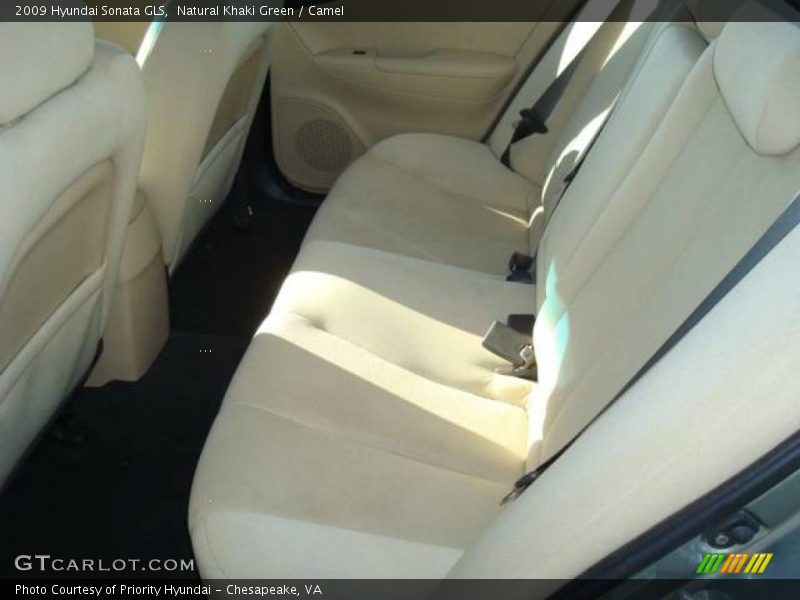Natural Khaki Green / Camel 2009 Hyundai Sonata GLS