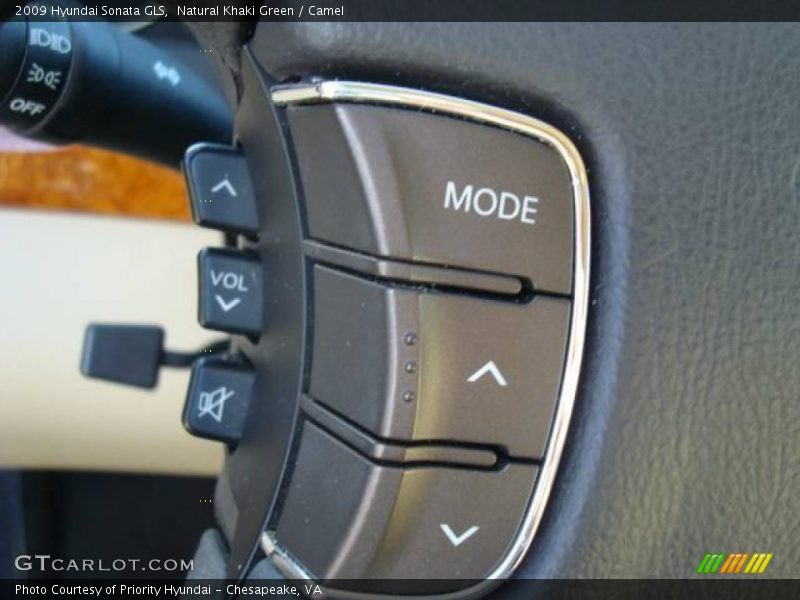 Natural Khaki Green / Camel 2009 Hyundai Sonata GLS