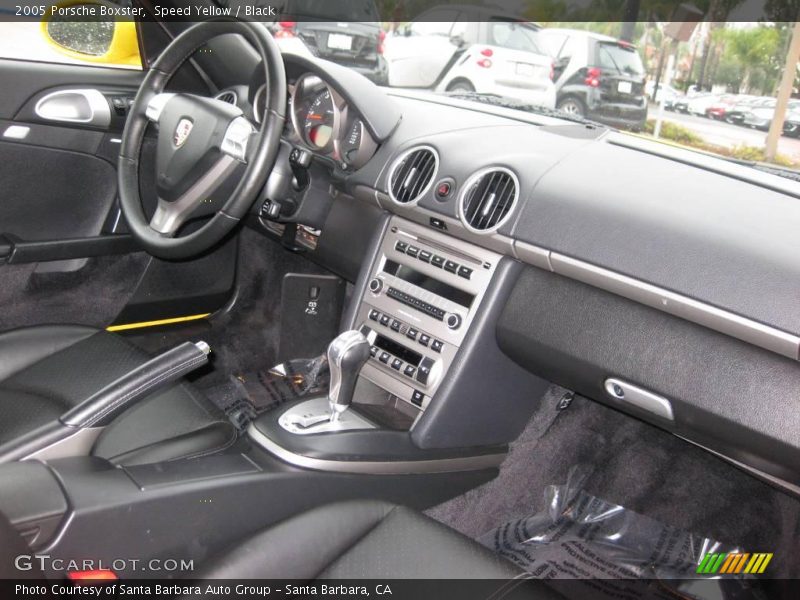 Speed Yellow / Black 2005 Porsche Boxster