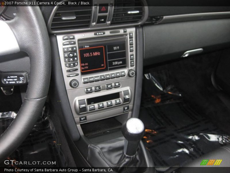 Black / Black 2007 Porsche 911 Carrera 4 Coupe