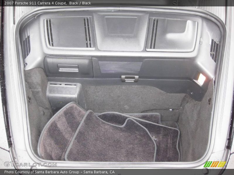 Black / Black 2007 Porsche 911 Carrera 4 Coupe