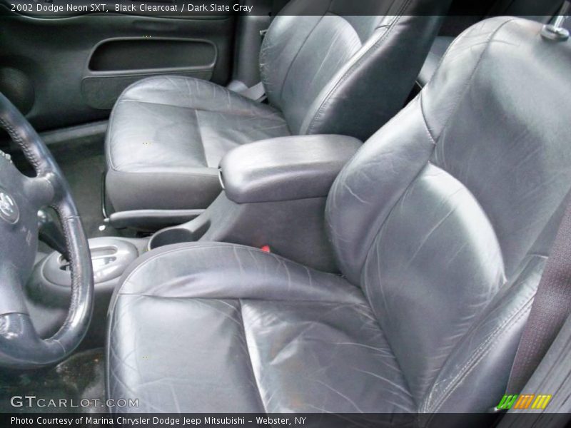 Black Clearcoat / Dark Slate Gray 2002 Dodge Neon SXT