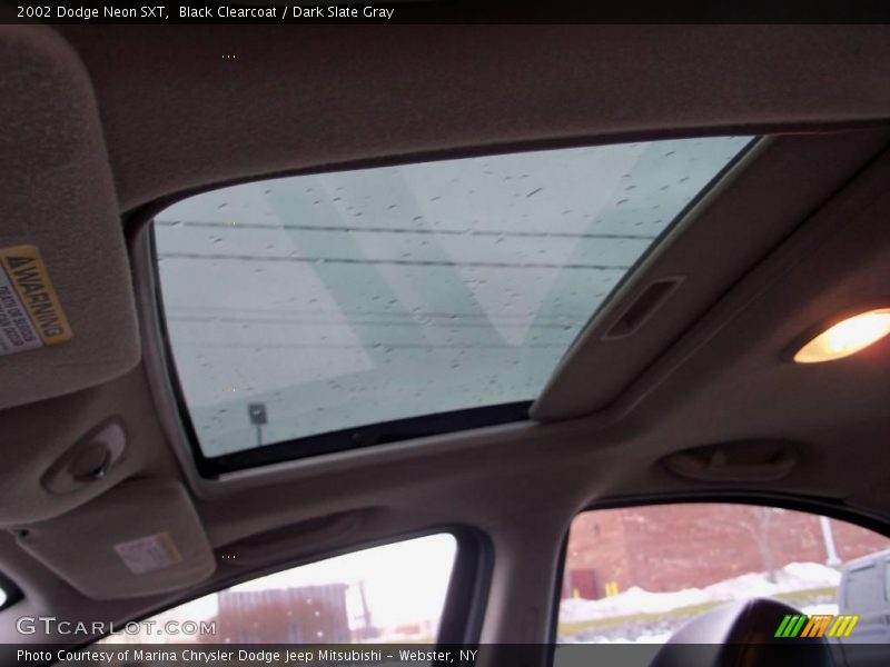 Black Clearcoat / Dark Slate Gray 2002 Dodge Neon SXT