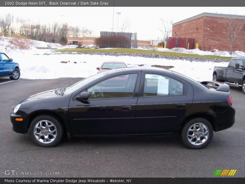 Black Clearcoat / Dark Slate Gray 2002 Dodge Neon SXT