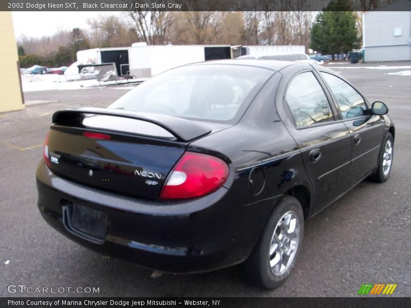 Black Clearcoat / Dark Slate Gray 2002 Dodge Neon SXT