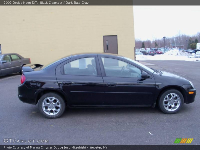 Black Clearcoat / Dark Slate Gray 2002 Dodge Neon SXT