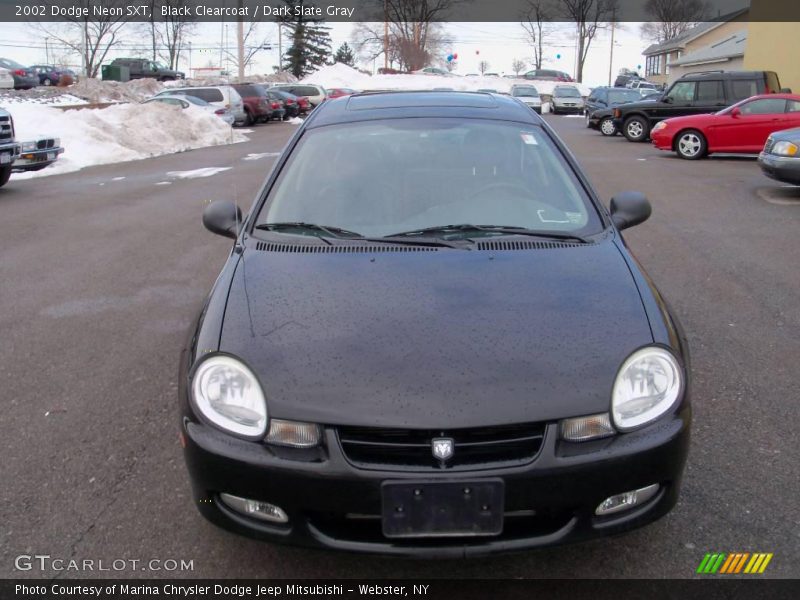 Black Clearcoat / Dark Slate Gray 2002 Dodge Neon SXT