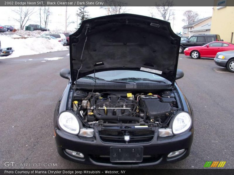 Black Clearcoat / Dark Slate Gray 2002 Dodge Neon SXT