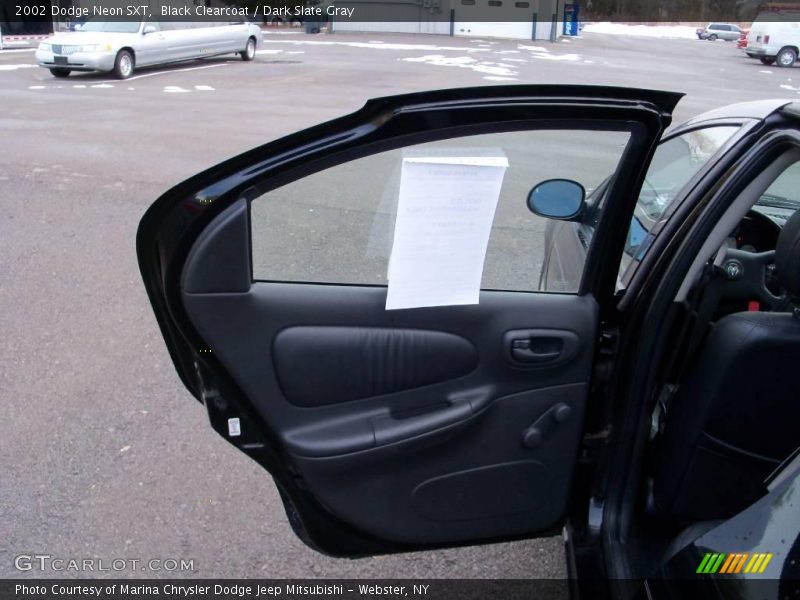 Black Clearcoat / Dark Slate Gray 2002 Dodge Neon SXT
