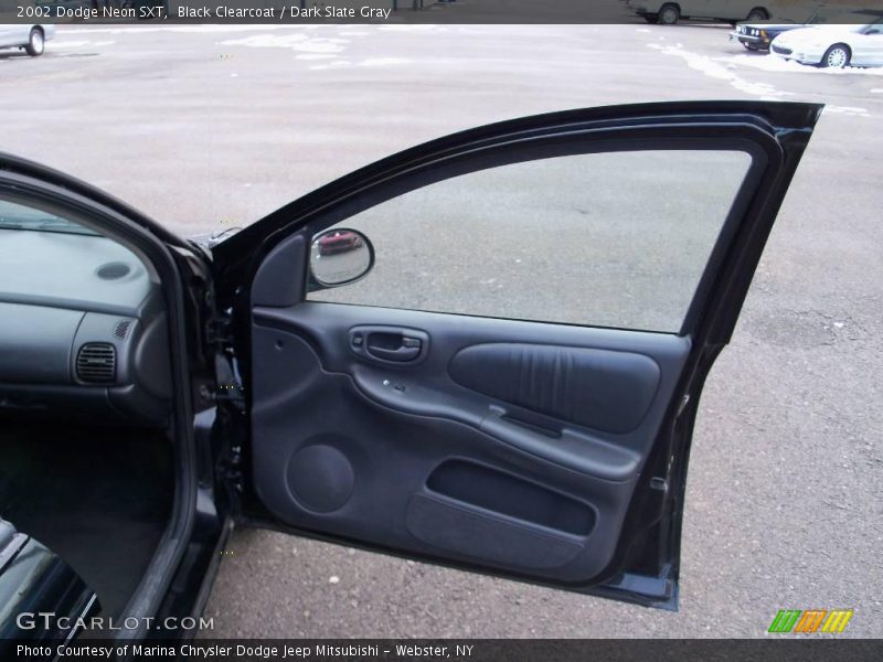 Black Clearcoat / Dark Slate Gray 2002 Dodge Neon SXT