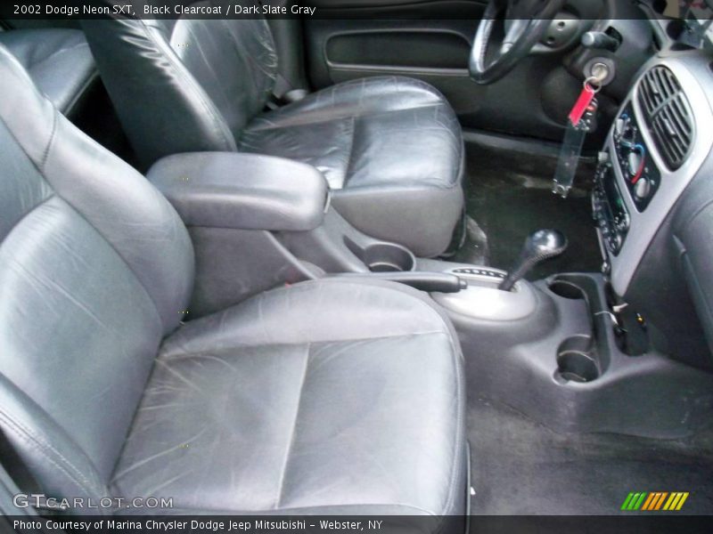 Black Clearcoat / Dark Slate Gray 2002 Dodge Neon SXT