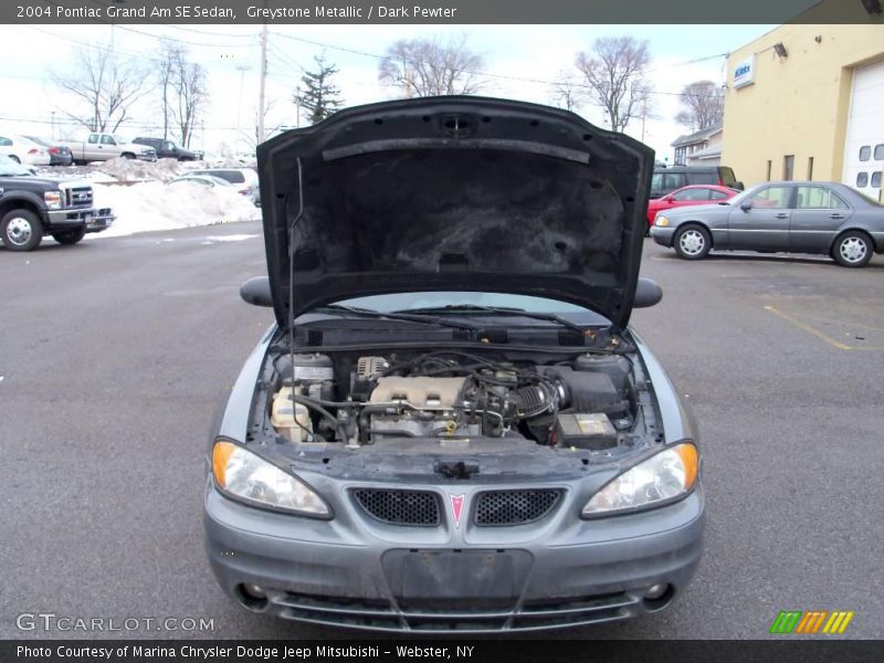 Greystone Metallic / Dark Pewter 2004 Pontiac Grand Am SE Sedan