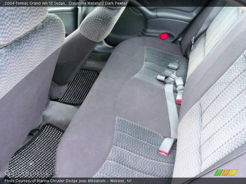Greystone Metallic / Dark Pewter 2004 Pontiac Grand Am SE Sedan