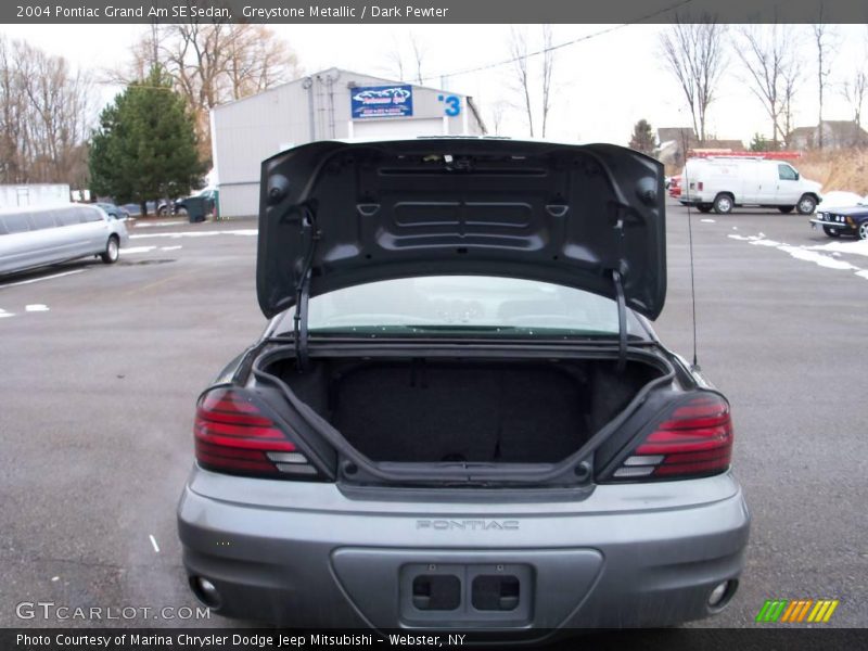 Greystone Metallic / Dark Pewter 2004 Pontiac Grand Am SE Sedan