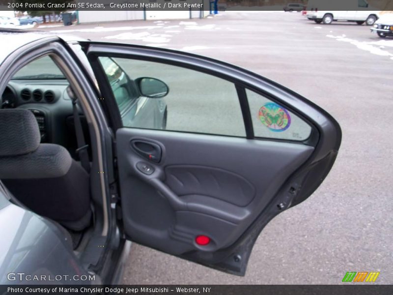 Greystone Metallic / Dark Pewter 2004 Pontiac Grand Am SE Sedan