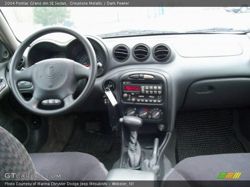 Greystone Metallic / Dark Pewter 2004 Pontiac Grand Am SE Sedan