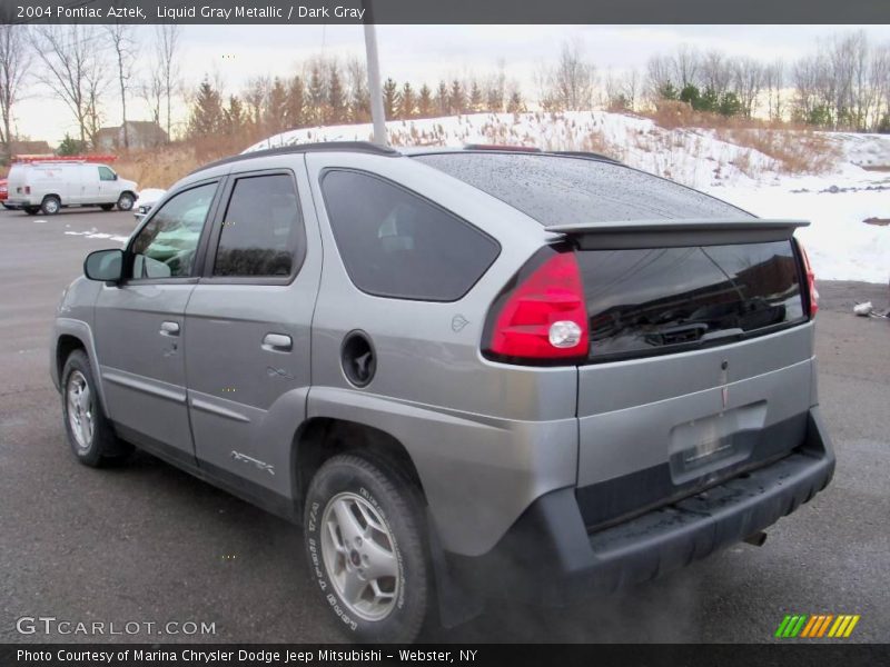 Liquid Gray Metallic / Dark Gray 2004 Pontiac Aztek
