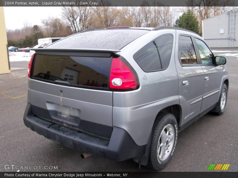 Liquid Gray Metallic / Dark Gray 2004 Pontiac Aztek