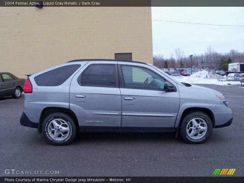 Liquid Gray Metallic / Dark Gray 2004 Pontiac Aztek