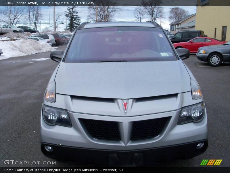 Liquid Gray Metallic / Dark Gray 2004 Pontiac Aztek