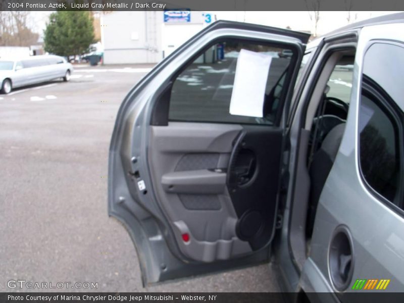 Liquid Gray Metallic / Dark Gray 2004 Pontiac Aztek