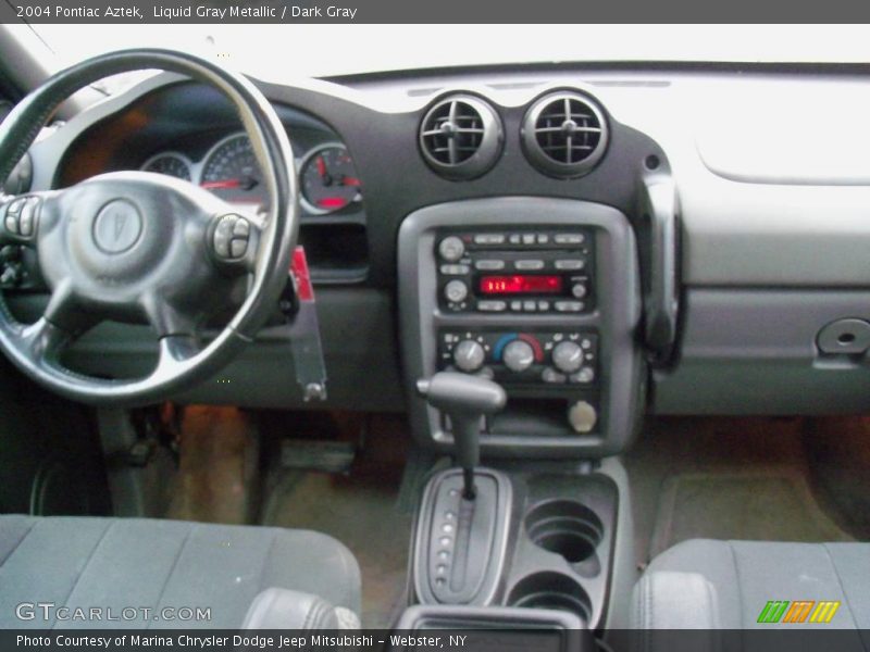 Liquid Gray Metallic / Dark Gray 2004 Pontiac Aztek