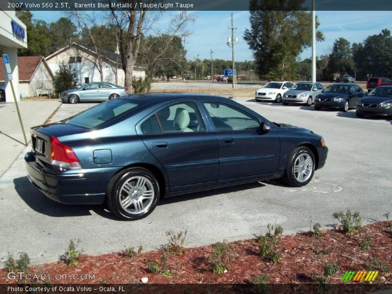 Barents Blue Metallic / Taupe/Light Taupe 2007 Volvo S60 2.5T