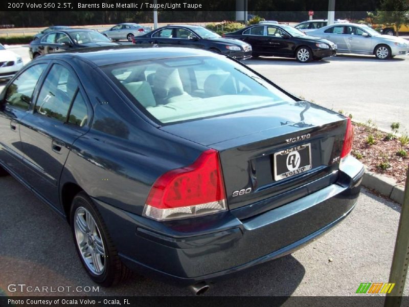 Barents Blue Metallic / Taupe/Light Taupe 2007 Volvo S60 2.5T