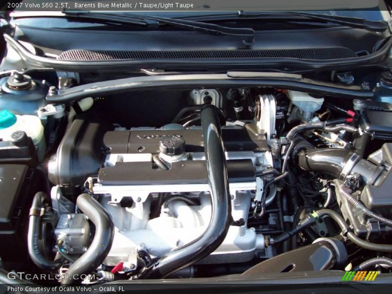 Barents Blue Metallic / Taupe/Light Taupe 2007 Volvo S60 2.5T