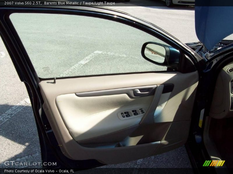 Barents Blue Metallic / Taupe/Light Taupe 2007 Volvo S60 2.5T