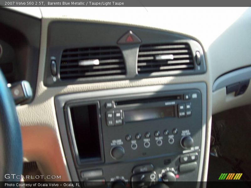 Barents Blue Metallic / Taupe/Light Taupe 2007 Volvo S60 2.5T