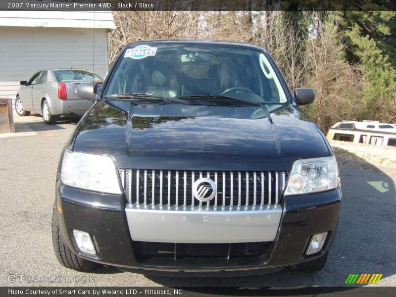 Black / Black 2007 Mercury Mariner Premier 4WD