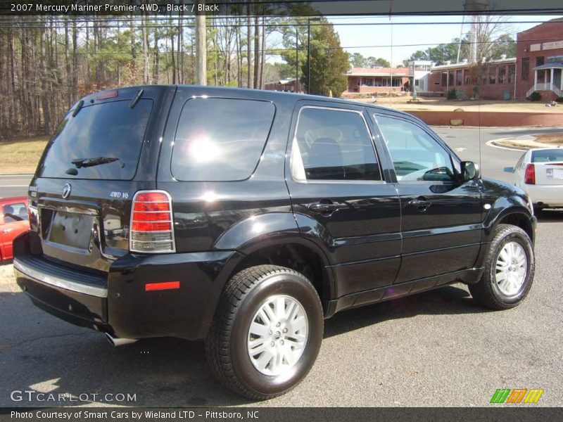Black / Black 2007 Mercury Mariner Premier 4WD
