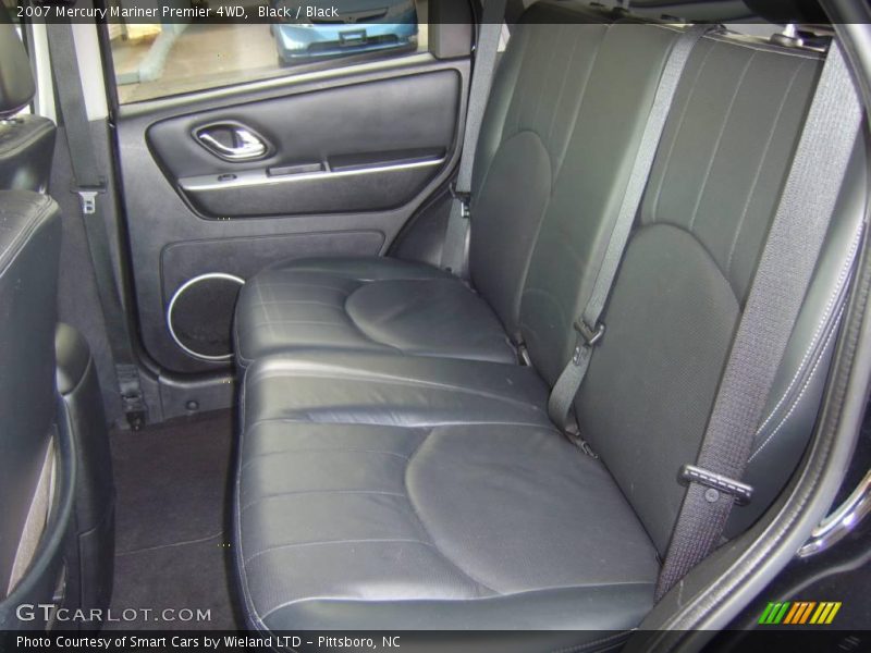 Black / Black 2007 Mercury Mariner Premier 4WD
